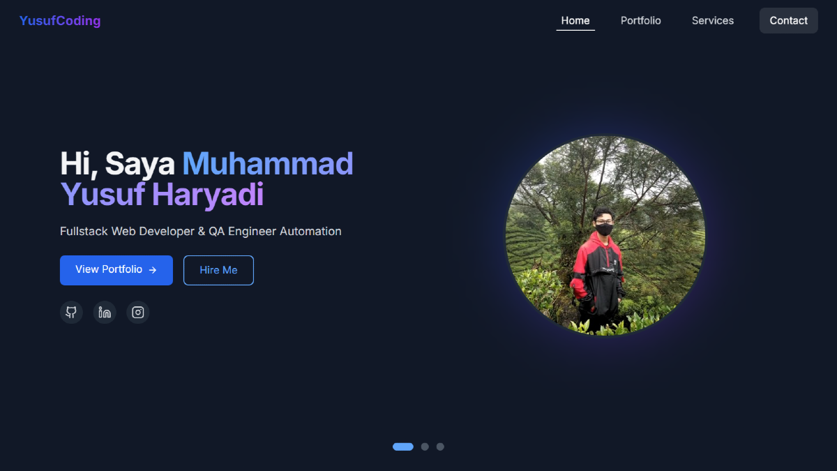 YusufCoding Portoflio Web